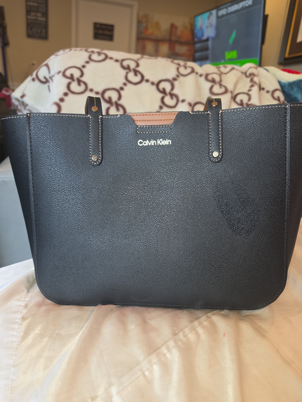 Calvin Klein Black Tote Bag